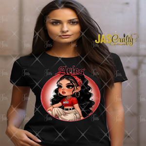ARIES GIRL READY TO PRESS TRANSFER