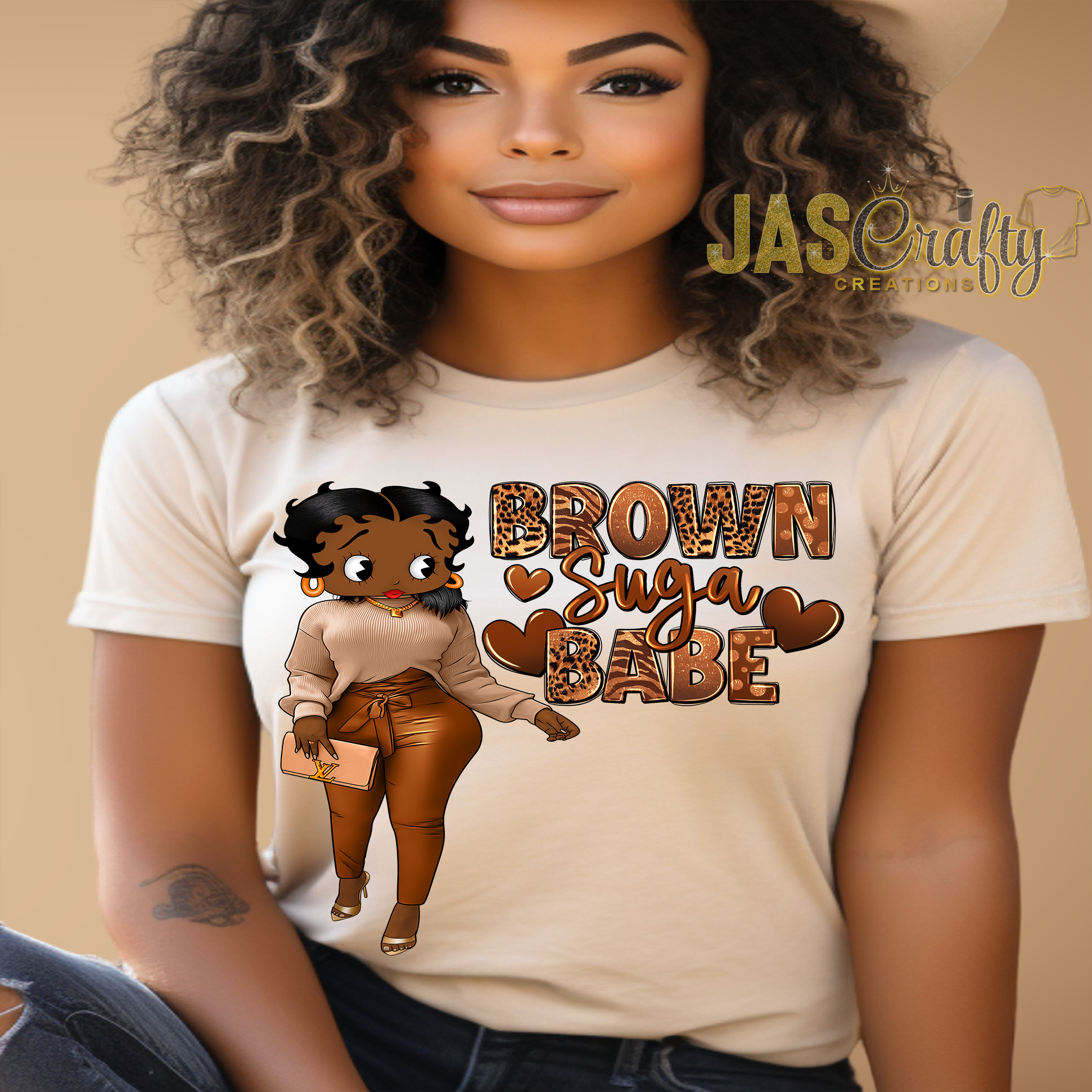 BETTY BROWN SUGA BABE SHIRT