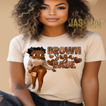 Load image into Gallery viewer, BETTY BROWN SUGA BABE SHIRT
