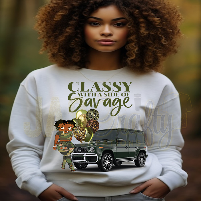 BETTY CLASSY SAVAGE READY TO PRESS TRANSFER
