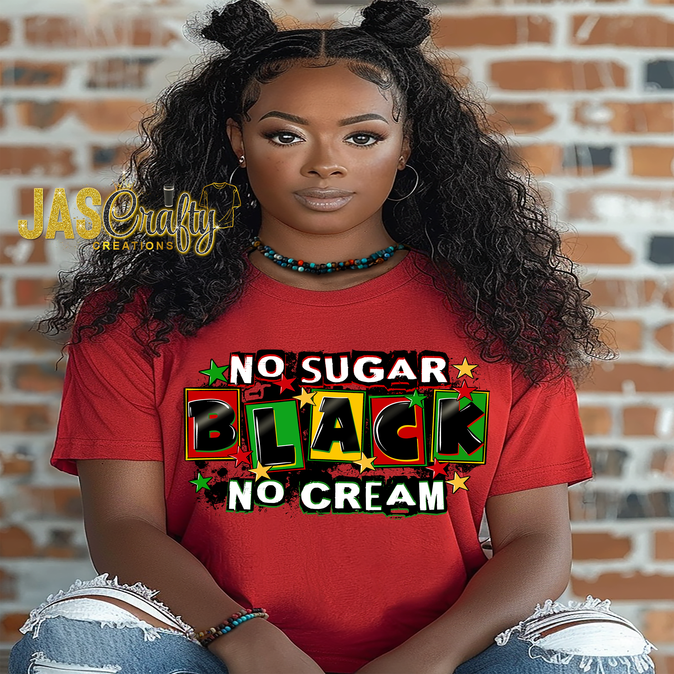 BLACK NO SUGAR NO CREAM SHIRT