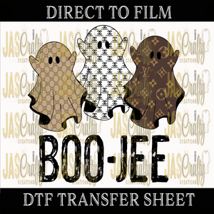 BOO JEE DESIGNER GHOST READY TO PRESS TRANSFER