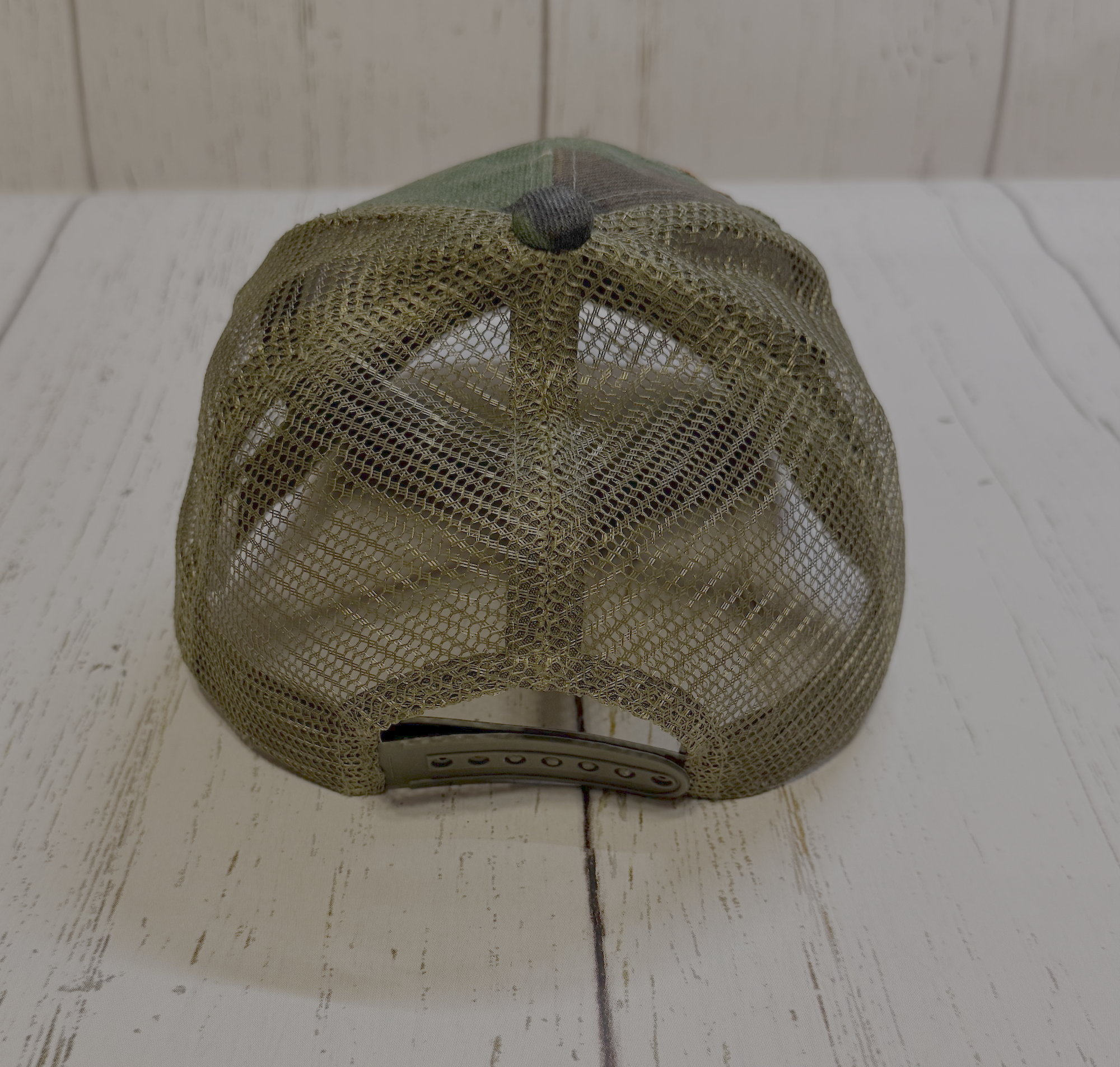 BROWN SHUGA BABE FLORAL CAMO HAT