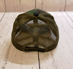 Load image into Gallery viewer, BROWN SHUGA BABE FLORAL CAMO HAT
