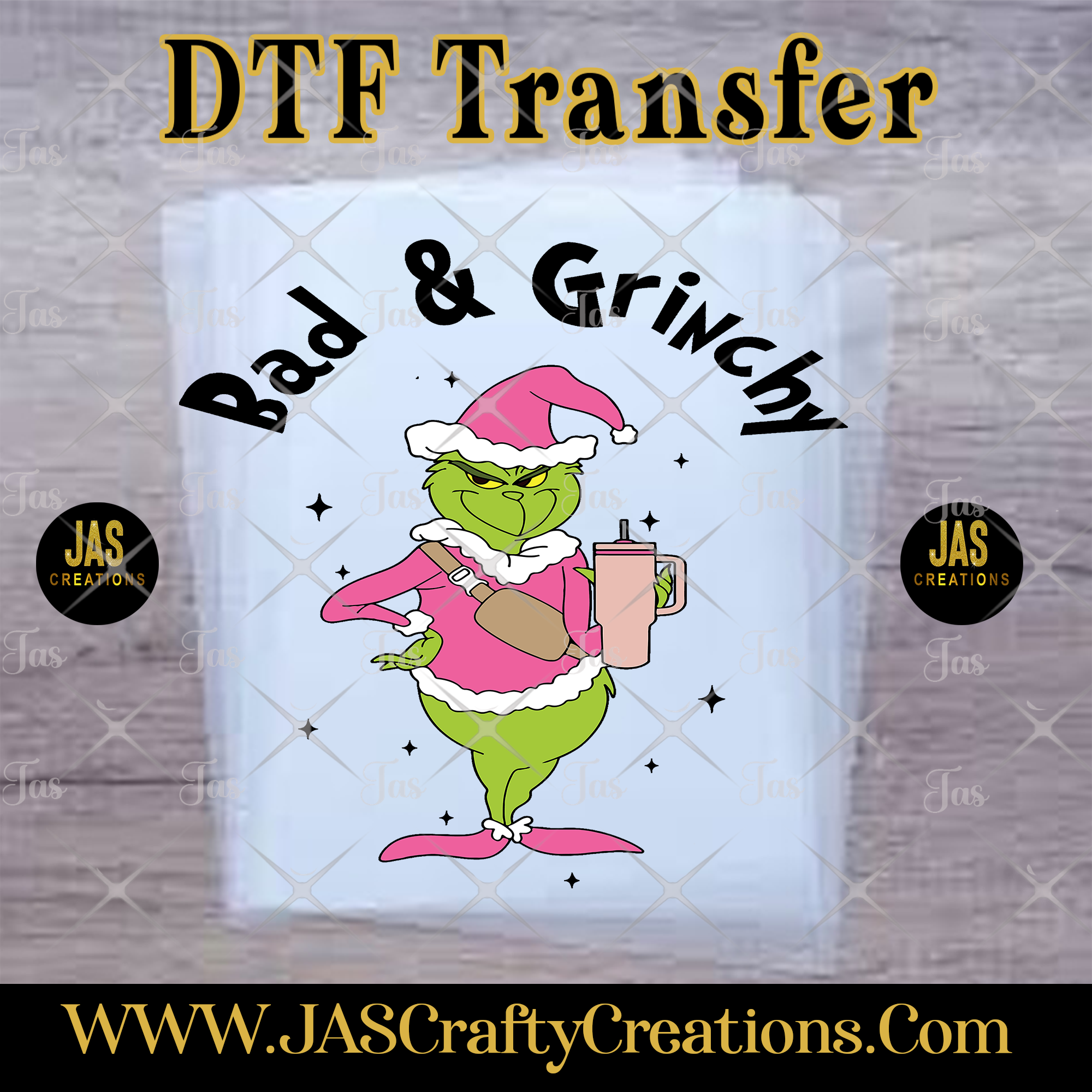 MEAN GREEN GUY BAD READY TO PRESS TRANSFER