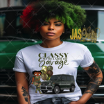 Load image into Gallery viewer, BETTY CLASSY SAVAGE READY TO PRESS TRANSFER
