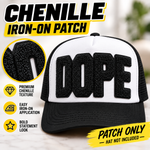 Load image into Gallery viewer, DOPE CHENILLE IRON ON PATCH
