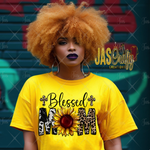 Load image into Gallery viewer, BLESSED MOM SHIRT
