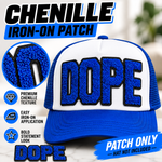 Load image into Gallery viewer, DOPE CHENILLE IRON ON PATCH
