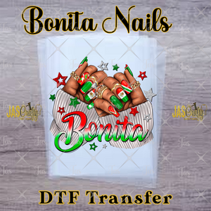 BONITA NAILS READY TO PRESS TRANSFER