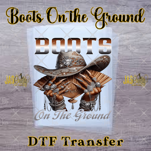 BOOTS ON THE GROUND READY TO PRESS TRANSFER