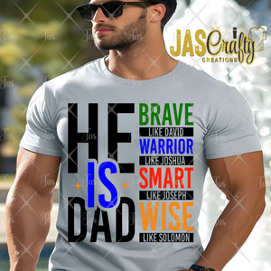 HE IS DAD READY TO PRESS TRANSFER