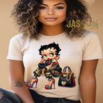 Load image into Gallery viewer, BETTY CAMO SHIRT
