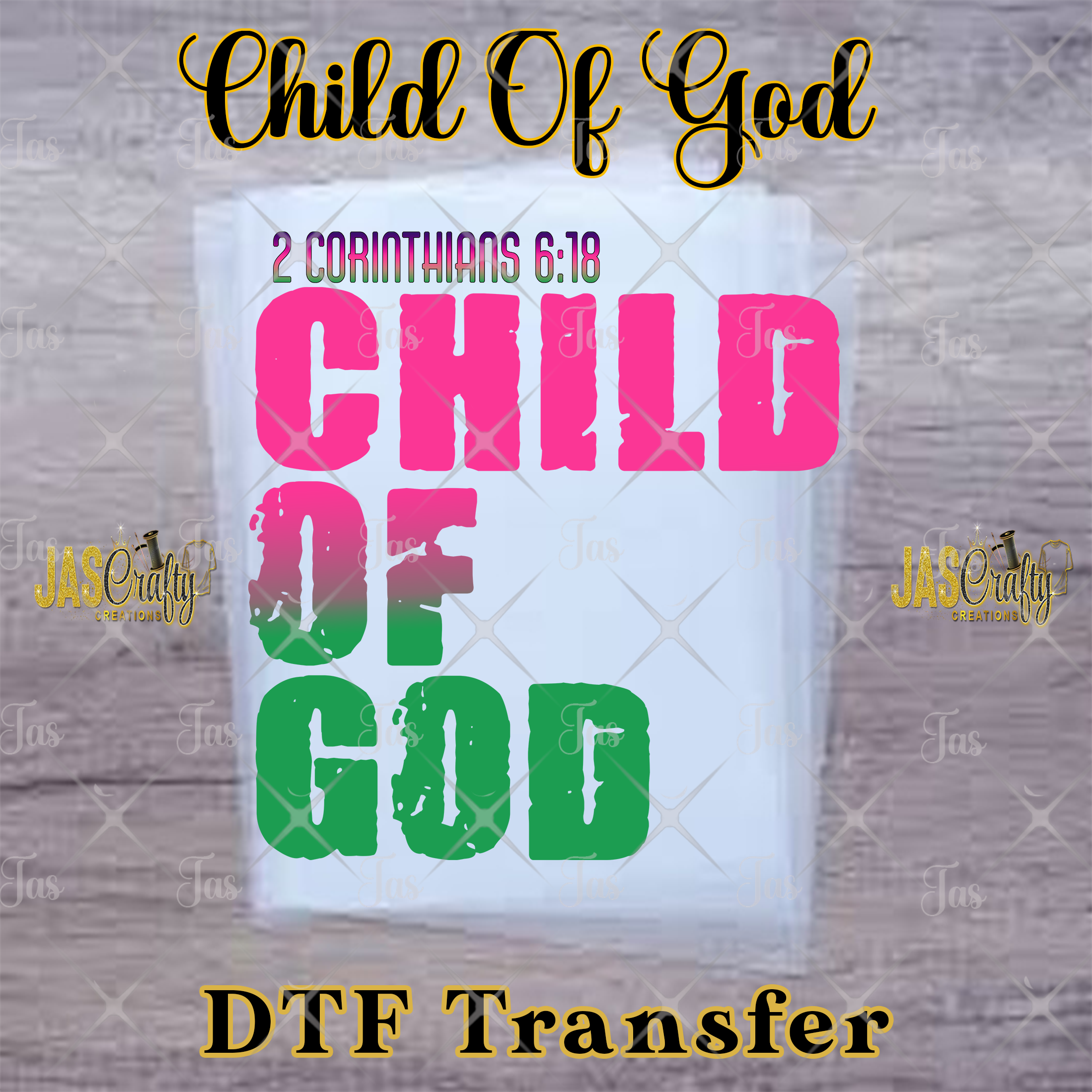 CHILD OF GOD READY TO PRESS TRANSFER