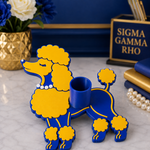 Load image into Gallery viewer, Sigma Gamma Rho Poodle Jumbo Pen Holder Set
