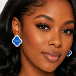 Load image into Gallery viewer, Zeta Phi Beta Stud Earrings
