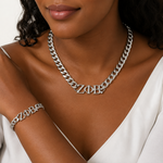 Load image into Gallery viewer, Zeta PHi Beta Chain Link Necklace Set
