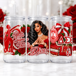 Load image into Gallery viewer, Delta Sigma Theta Glam Tumbler
