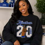 Load image into Gallery viewer, ZETA PHI BETA NINETEEN 20 SWEATSHIRT
