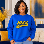 Load image into Gallery viewer, SIGMA GAMMA RHO 1922 CHENILLE SWEATSHIRT
