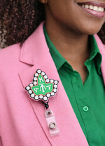 Load image into Gallery viewer, ALPHA KAPPA ALPHA IVY BADGE REEL
