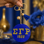 Load image into Gallery viewer, SGRHO Rhinestone Keychain
