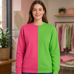 Load image into Gallery viewer, TWO TONE CREWNECK SWEATSHIRT BLANKS
