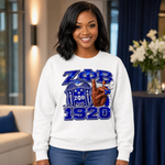 Load image into Gallery viewer, Zeta Phi Beta Finer Glitz Shirt
