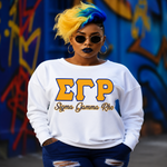 Load image into Gallery viewer, Sigma Gamma Rho Greek &amp; Script Shirt
