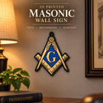 Load image into Gallery viewer, Masonic Wall Sign
