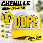 Load image into Gallery viewer, DOPE CHENILLE IRON ON PATCH
