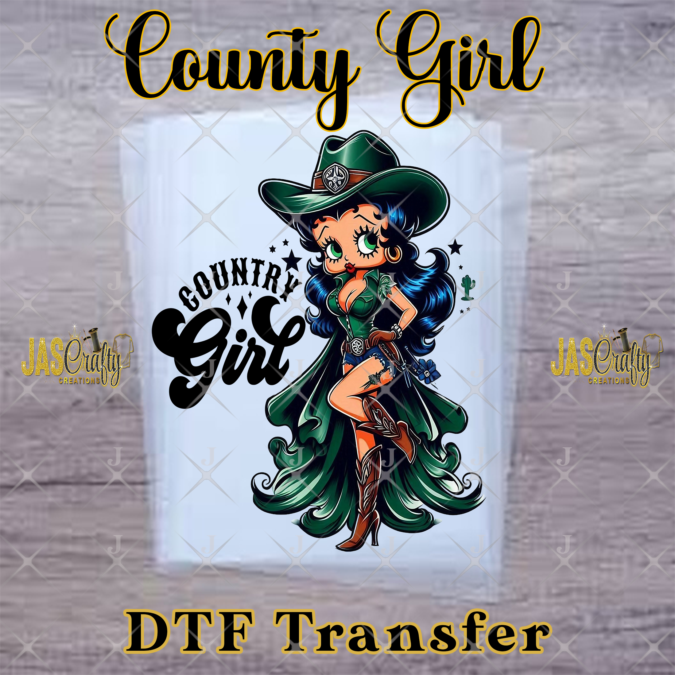 BETTY COUNTRY GIRL READY TO PRESS TRANSFER