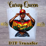 Load image into Gallery viewer, CURVY QUEEN READY TO PRESS TRANSFER
