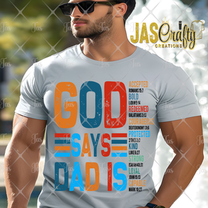 GOD SAYS DAD IS READY TO PRESS TRANSFER