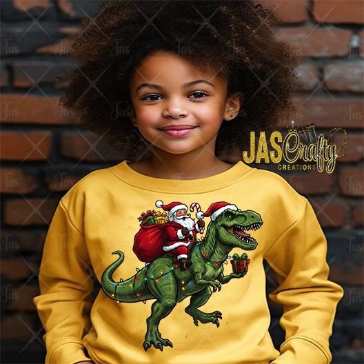 SANTA DINO READY TO PRESS TRANSFER