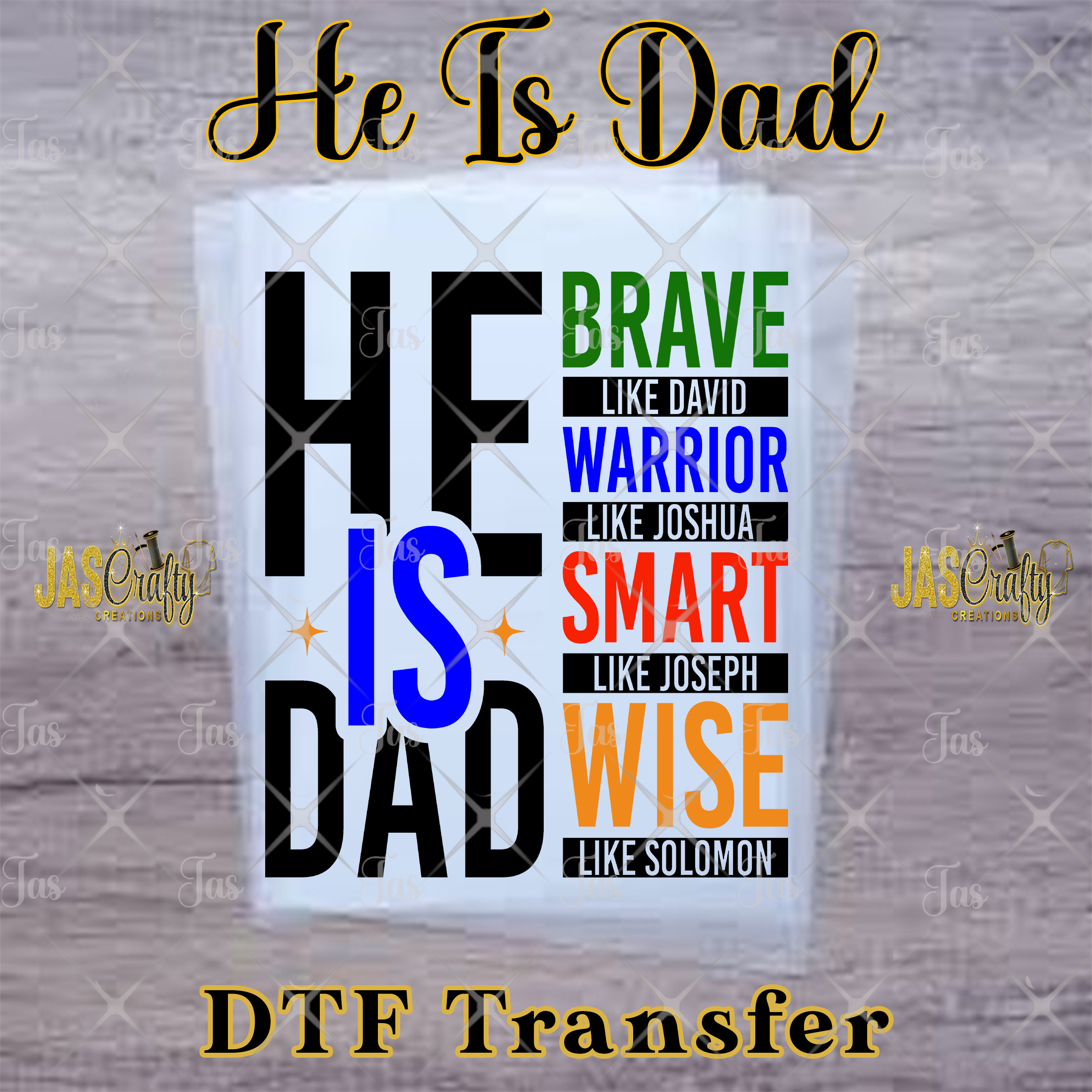 HE IS DAD READY TO PRESS TRANSFER