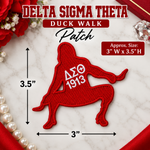 Load image into Gallery viewer, Delta Sigma Theta Small Embroidery Patches
