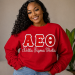 Load image into Gallery viewer, Delta Sigma Theta Sweatshirt
