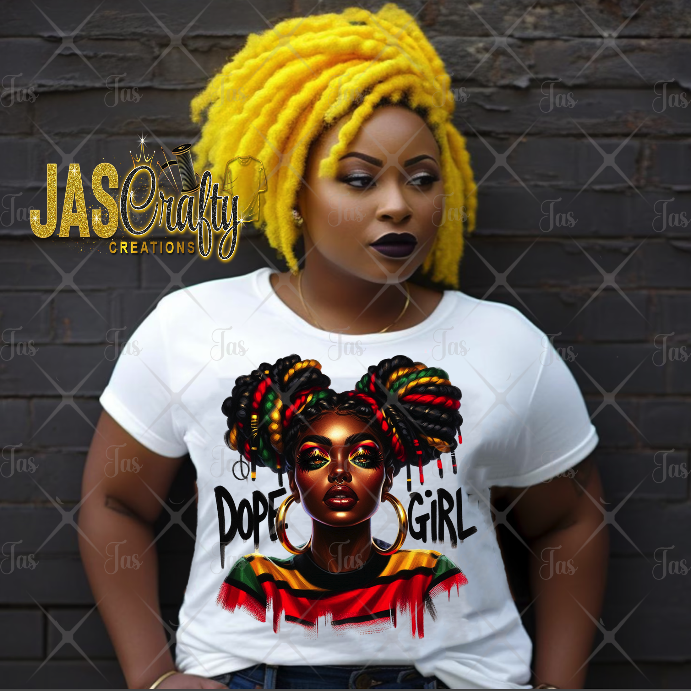 DOPE GIRL READY TO PRESS TRANSFER