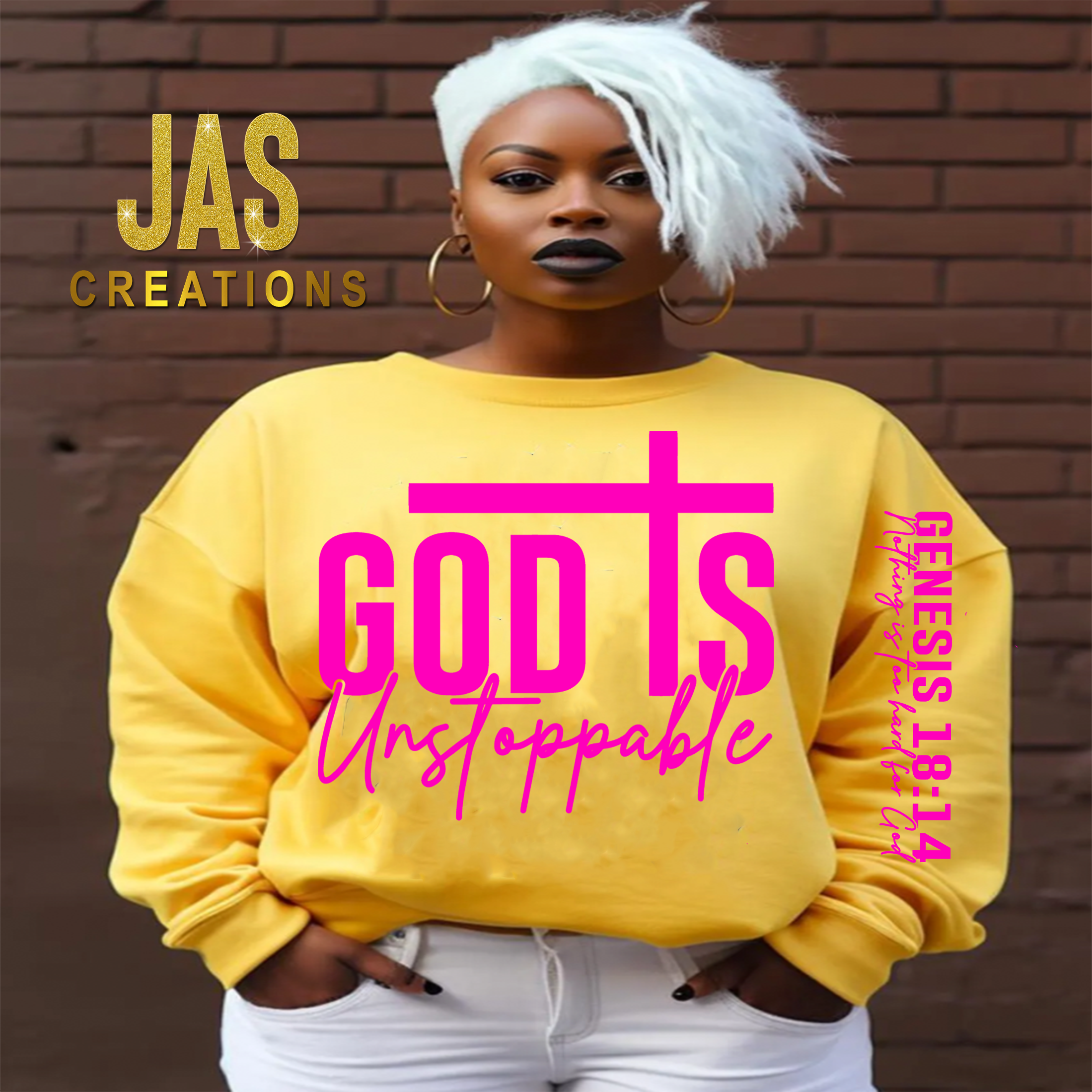GOD IS UNSTOPPABLE GENESIS SHIRT