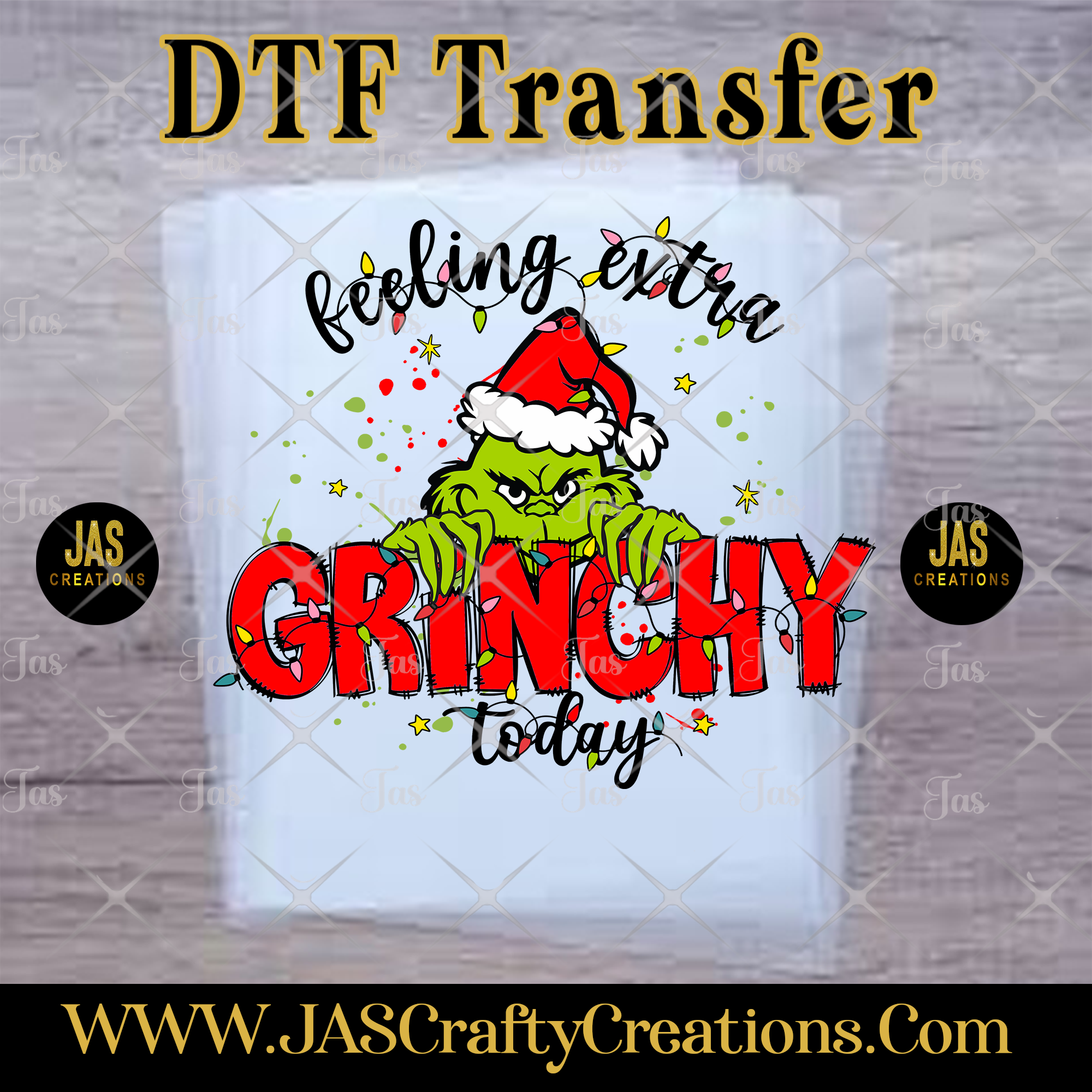 MEAN GREEN GUY FEELIN EXTRA READY TO PRESS TRANSFER