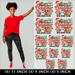 Load image into Gallery viewer, FAMILY CHRISTMAS 2025 MULTI DTF GANG SHEET
