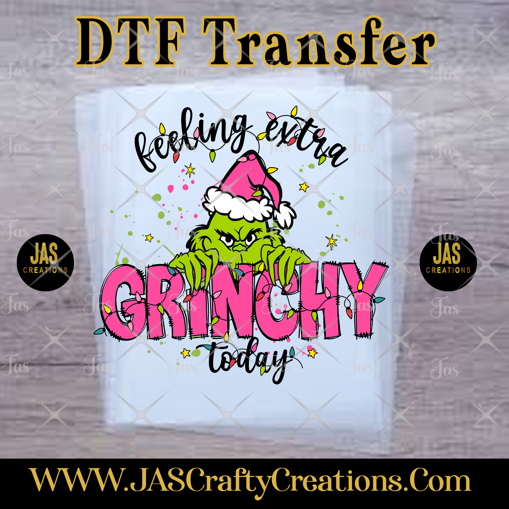 MEAN GREEN GUY FEELIN EXTRA READY TO PRESS TRANSFER