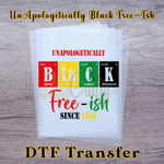 Load image into Gallery viewer, JUNETEENTH BLACK CHEMISTRY READY TO PRESS TRANSFER
