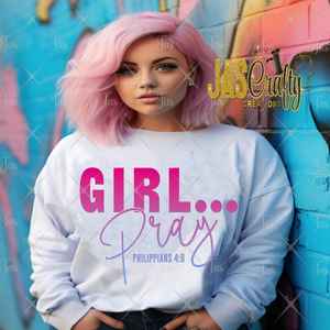 GIRL PRAY SHIRT