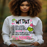 Load image into Gallery viewer, MEAN GREEN GUY IM BOOKED SWEATSHIRT
