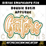 Load image into Gallery viewer, DOUBLE SATIN GATORS APPLIQUE DIGITAL FILE
