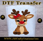 Load image into Gallery viewer, CHRISTMAS FAUX CROCHET  READY TO PRESS TRANSFERS
