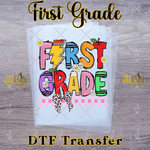Load image into Gallery viewer, FIRST GRADE SUPPLIES READY TO PRESS TRANSFER
