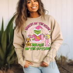 Load image into Gallery viewer, MEAN GREEN GUY ON THE INSIDE WITH KIDS SHIRT
